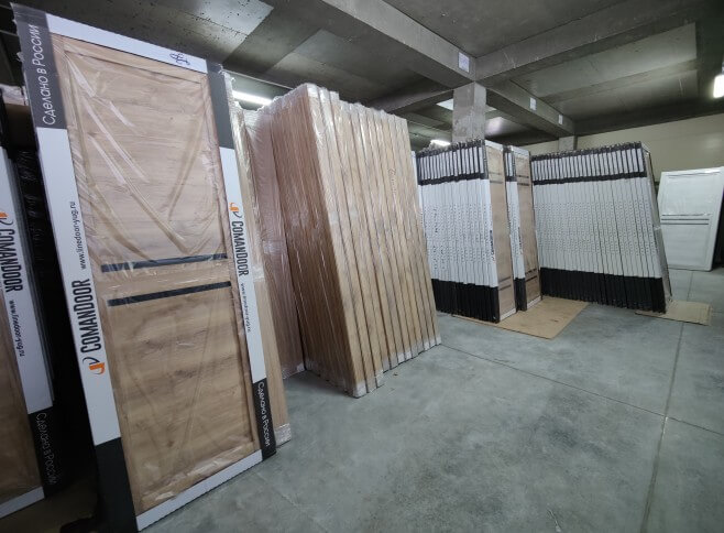 Линия Дверей магазин-склад в Краснодаре и Санкт-Петербурге доступно