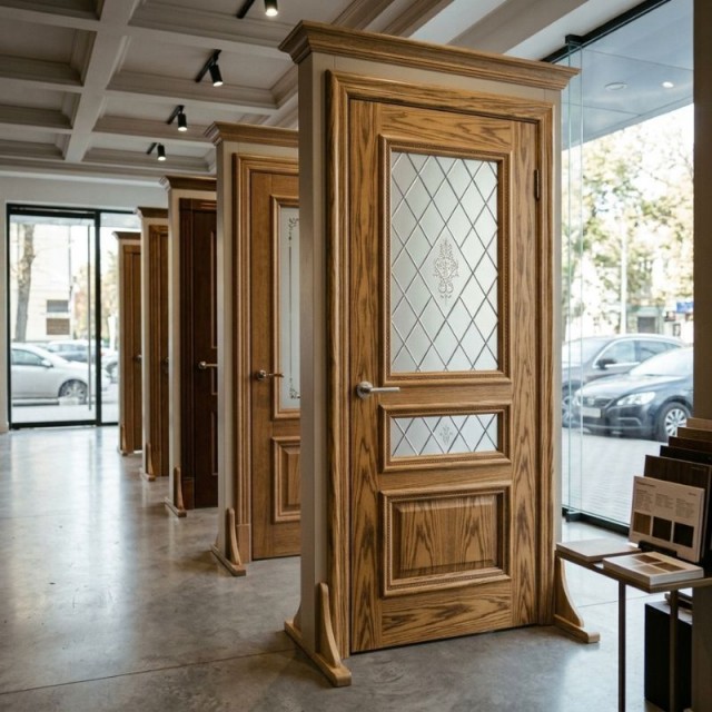 Двери из массива в СПБ: купить в магазине Линия Дверей